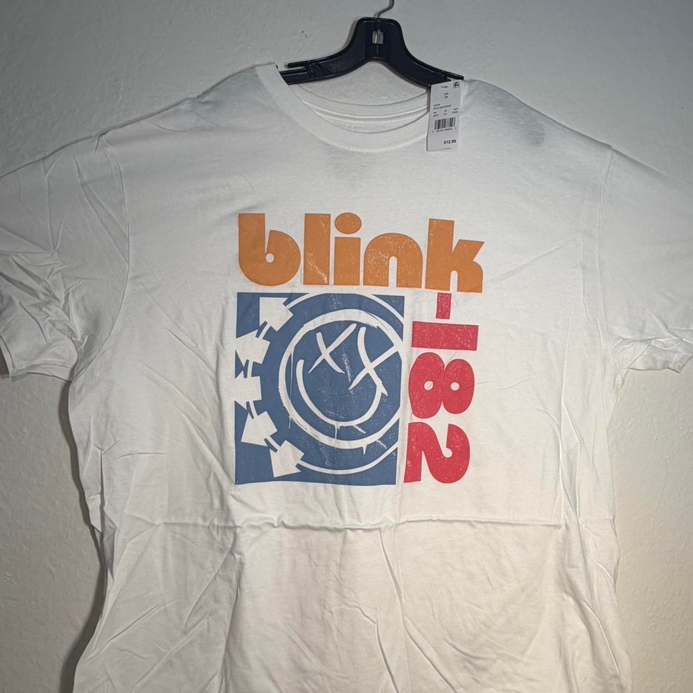 Blink 182 white cotton t-shirt 3XL